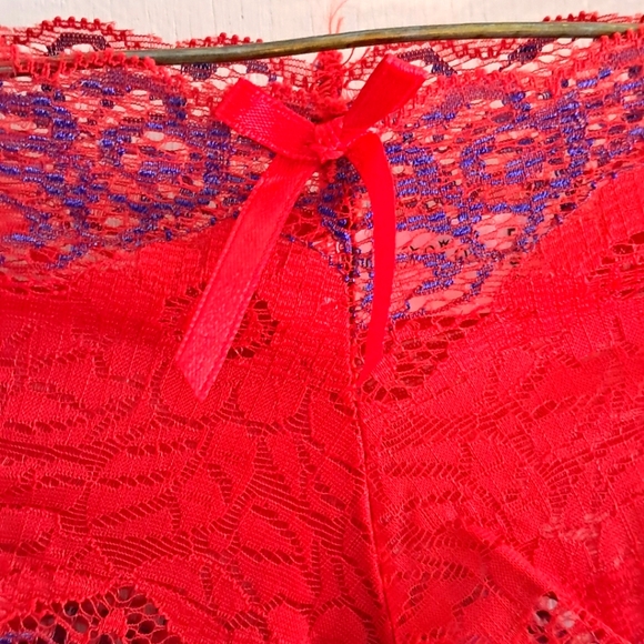 Lace Red and Purple Women's Intimate - Picture 2 of 5